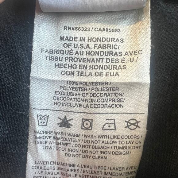 Nike Women's Dri Fit Elastic Waist Athletic Short Solid Black Size Large - Picture 4 of 5